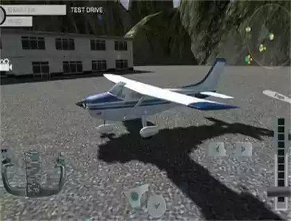飞行员玩模拟飞行截图