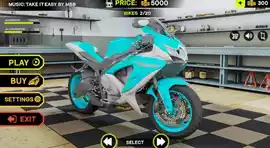 摩托车模拟器特技比赛截图