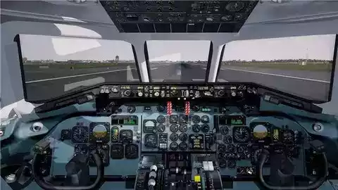 3d飞机模拟驾驶截图