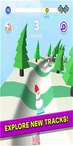 雪人竞赛3D截图