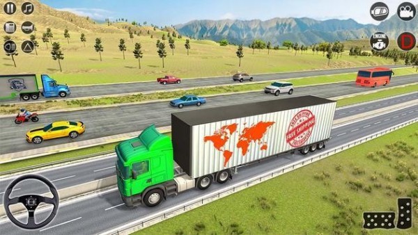 卡车驾驶模拟游戏截图