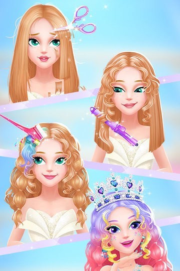 美美公主的梦幻美发屋去广告版截图