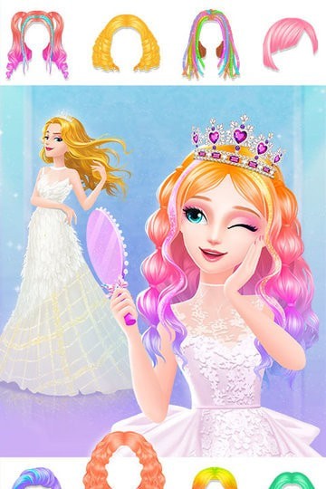 美丽公主化妆游戏截图