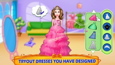 小公主打扮婚纱游戏截图