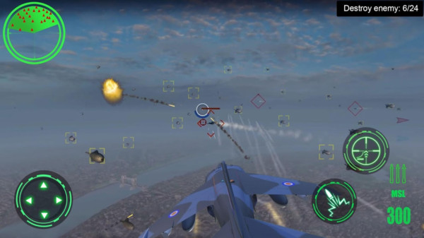 空中战场3D：雷霆空战截图