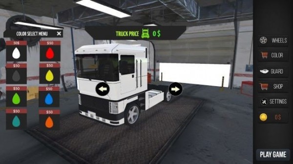 卡车山路运输模拟游戏截图