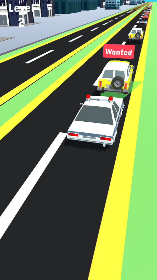 游戏警车追捕逃犯撞车截图