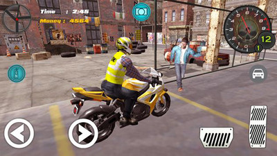 警车驾驶：骑摩托车截图