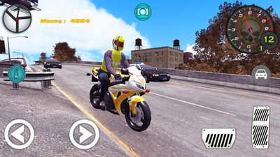 警车驾驶：骑摩托车截图
