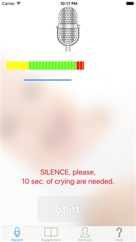 婴儿哭声翻译器app截图