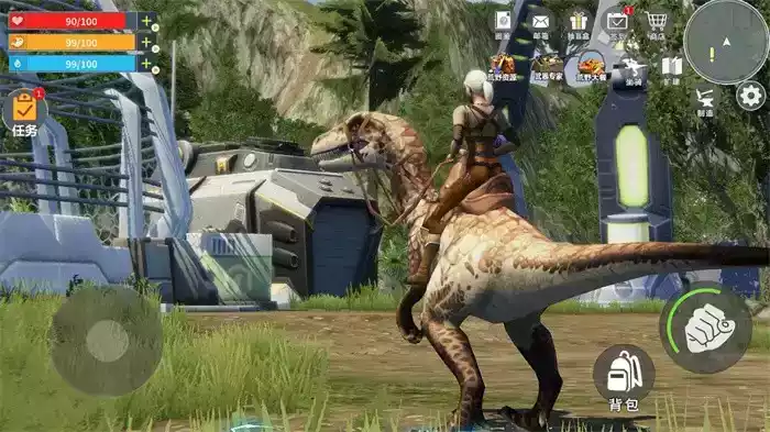 恐龙狩猎生存游戏截图