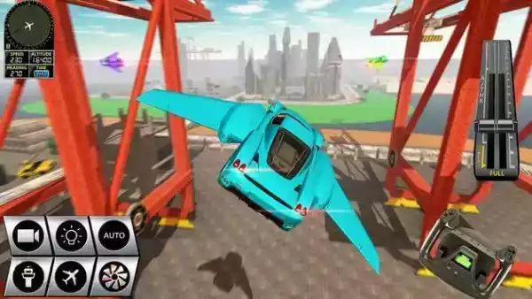 赛车模拟飞行游戏截图