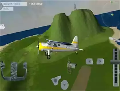 飞行员玩模拟飞行截图